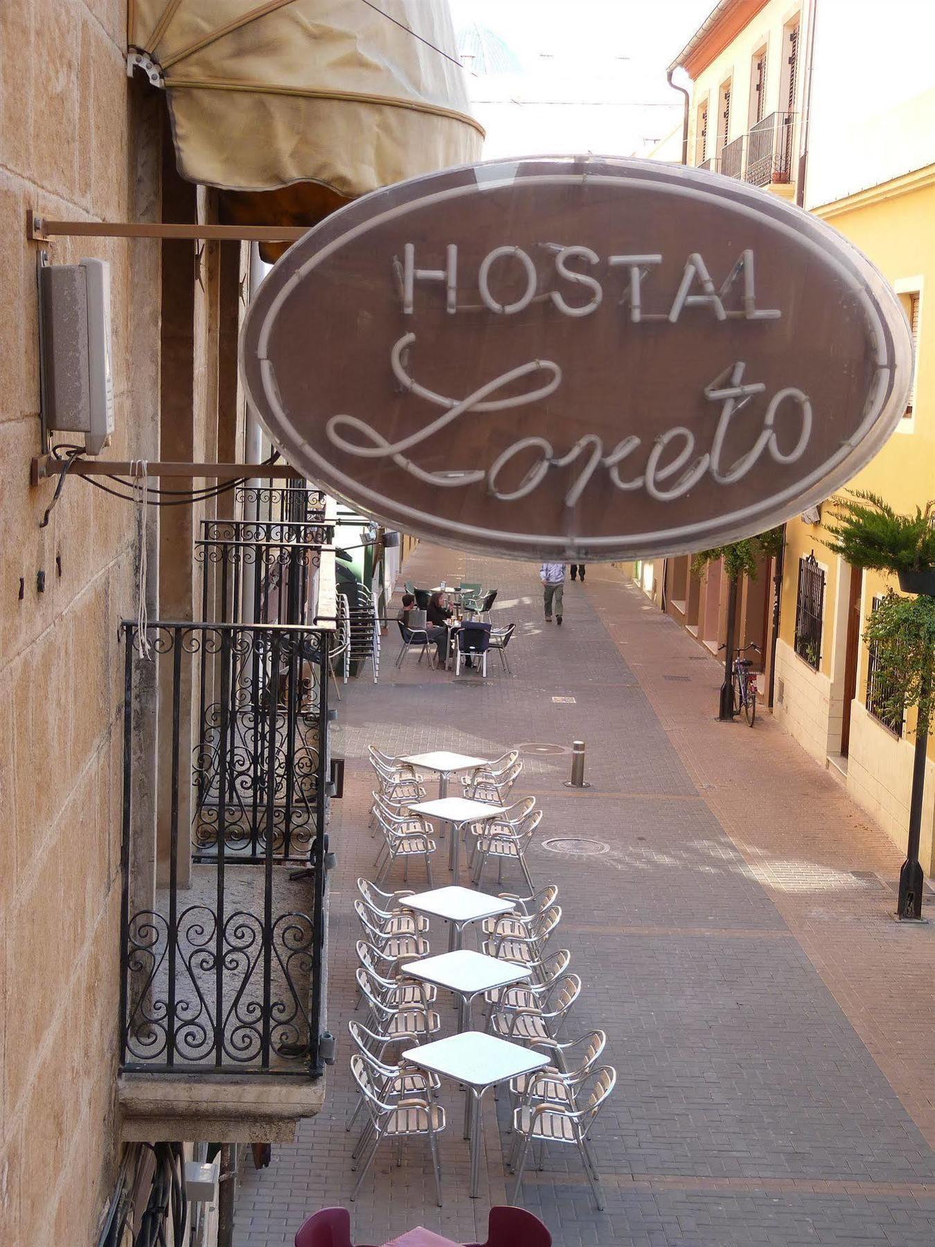 Hostal Loreto Dénia Exterior foto